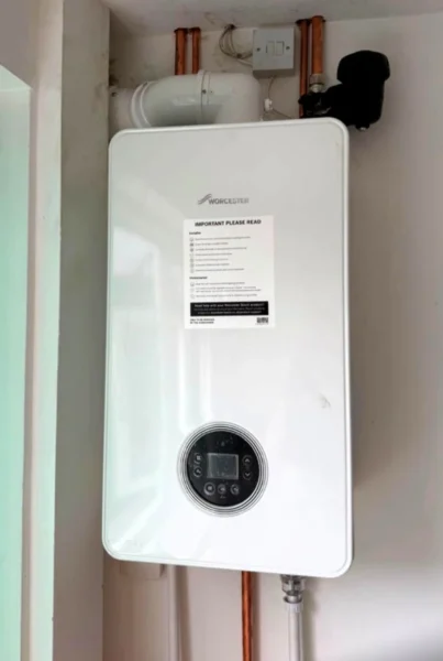 New Worcester Boiler Installed In Stockport By Jw Heating Services